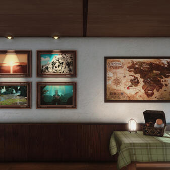 Takru's Room ft. display wall