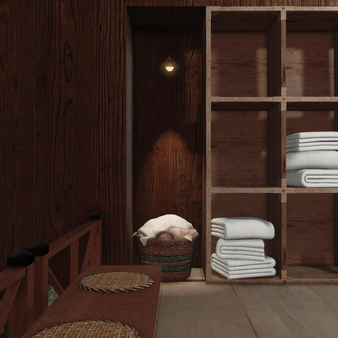 Siren&#39;s Onsen ft. change room