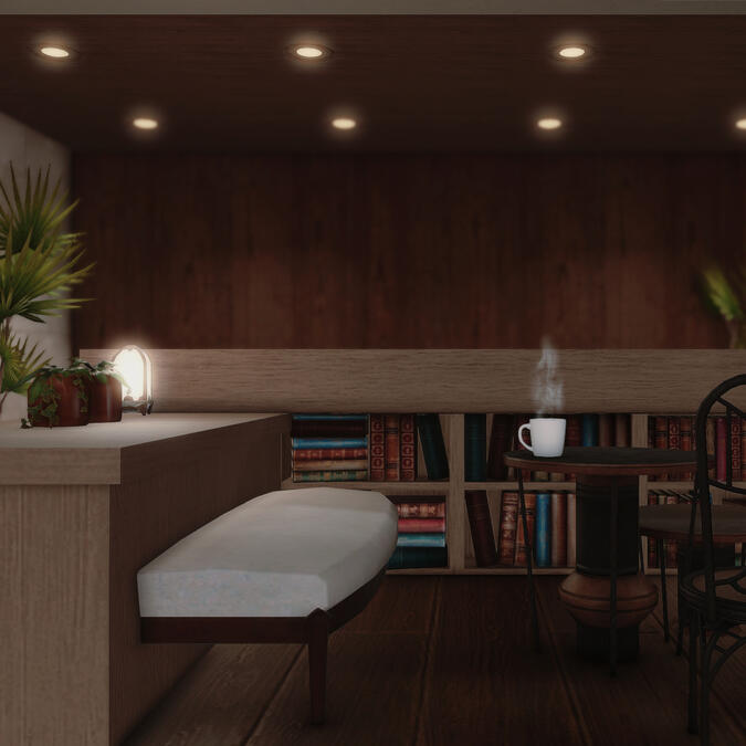 Siren's Cafe ft. seating booth